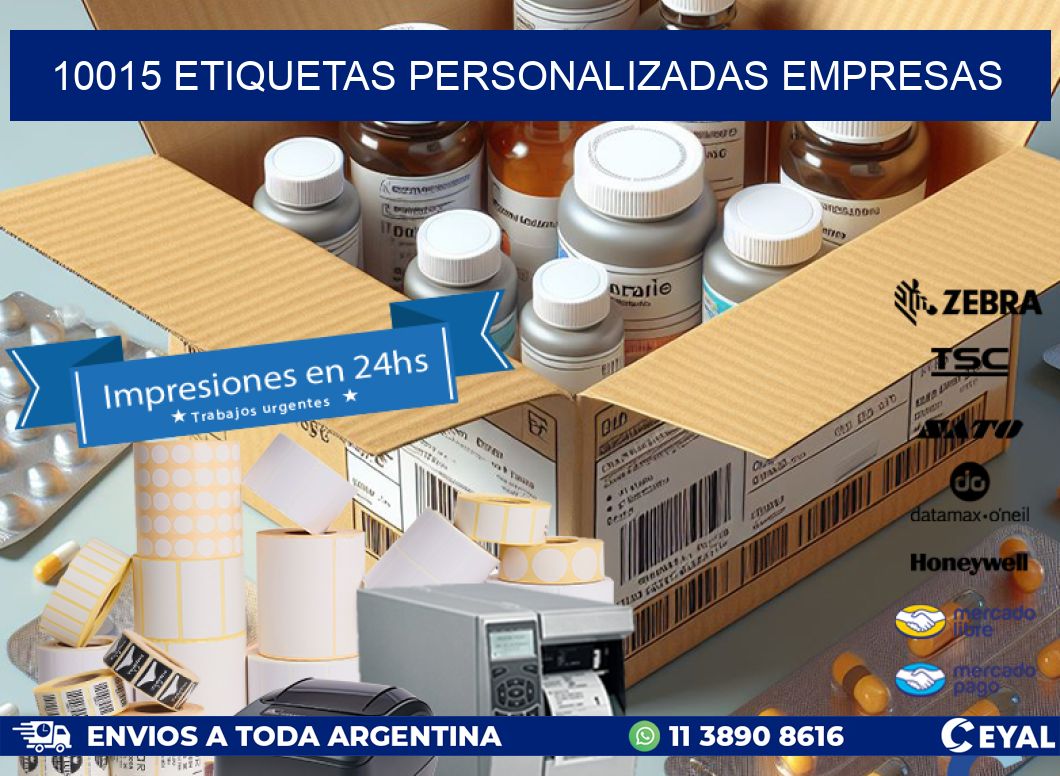 10015 Etiquetas personalizadas empresas