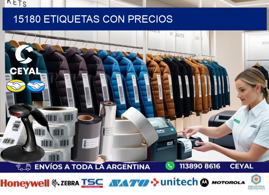 15180 etiquetas con precios