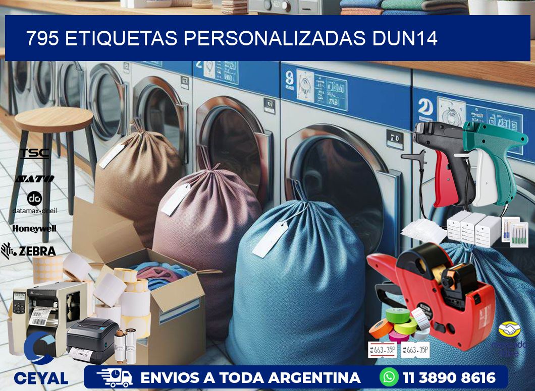795 Etiquetas personalizadas dun14