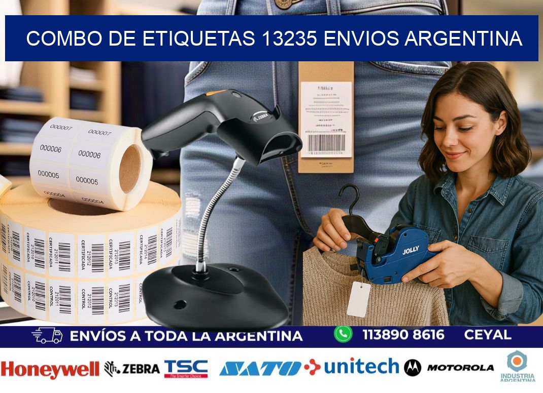 Combo de etiquetas 13235 ENVIOS ARGENTINA
