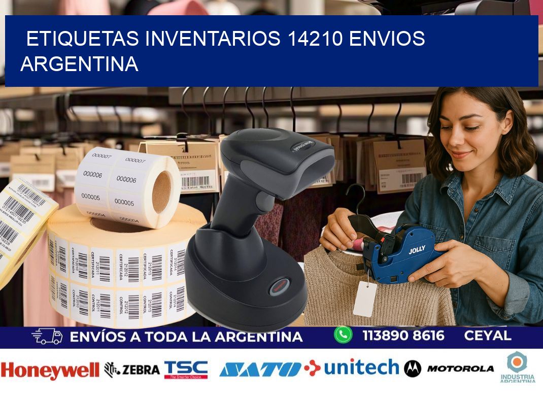etiquetas inventarios 14210 ENVIOS ARGENTINA