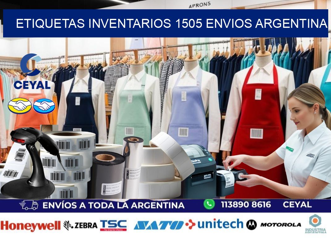 etiquetas inventarios 1505 ENVIOS ARGENTINA