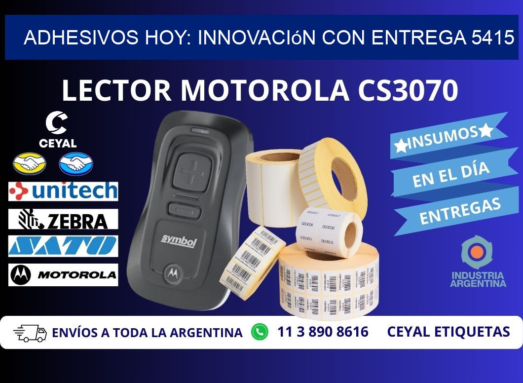 Adhesivos Hoy: Innovación con Entrega 5415