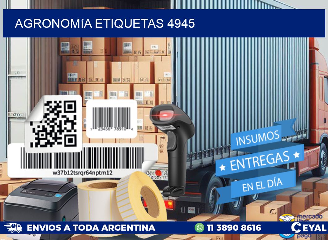Agronomía etiquetas 4945