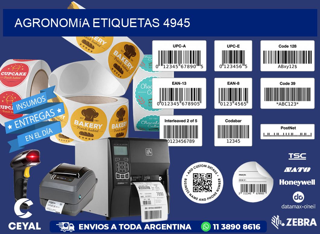 Agronomía etiquetas 4945
