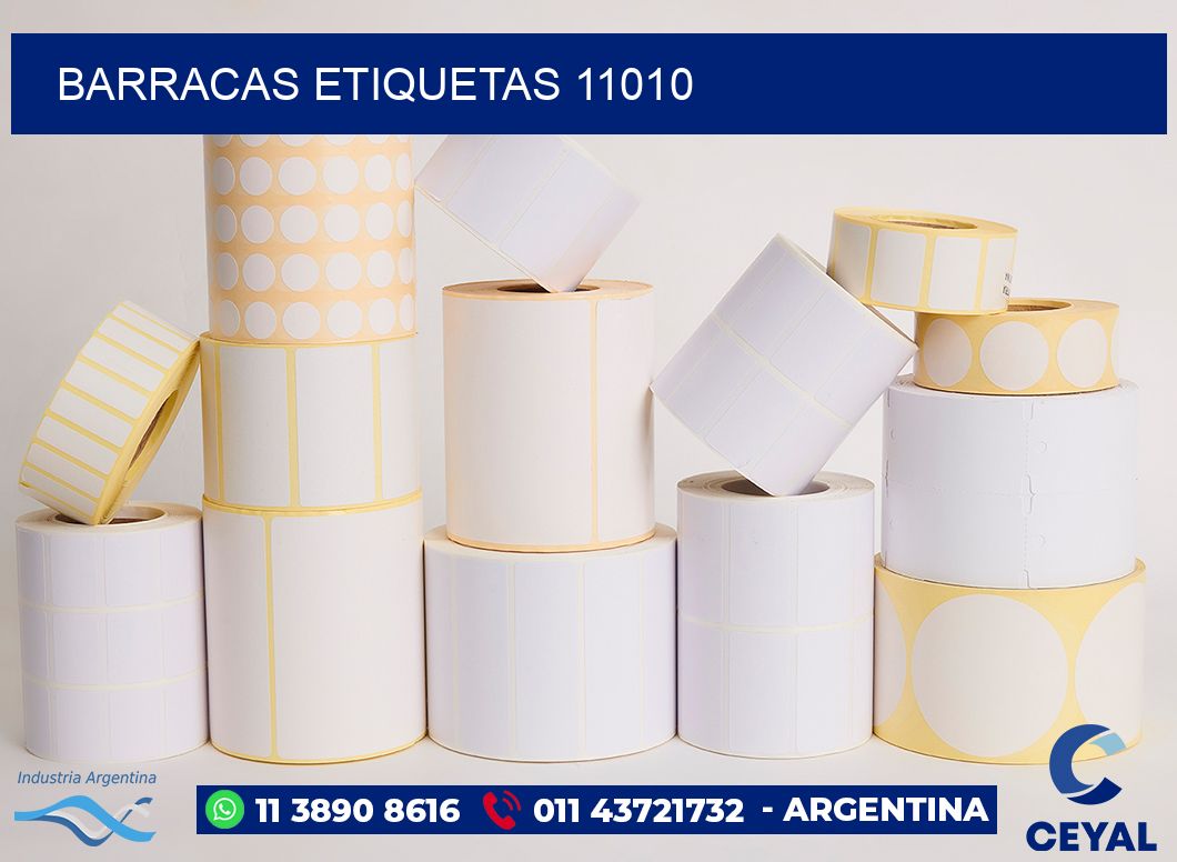 Barracas etiquetas 11010