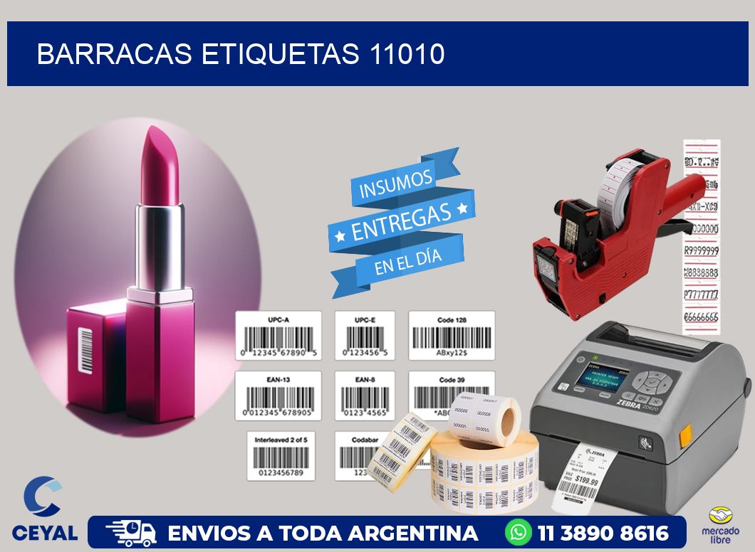 Barracas etiquetas 11010