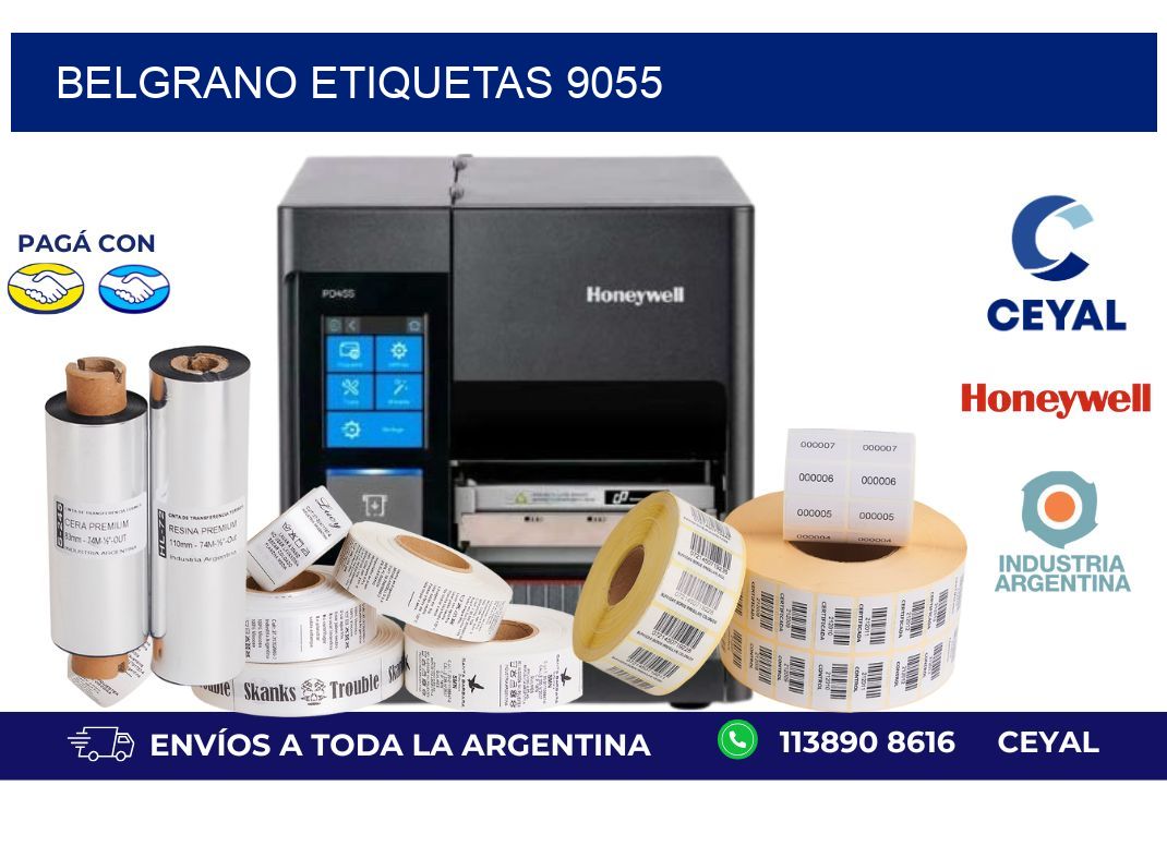 Belgrano etiquetas 9055