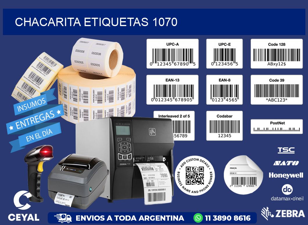 Chacarita etiquetas 1070