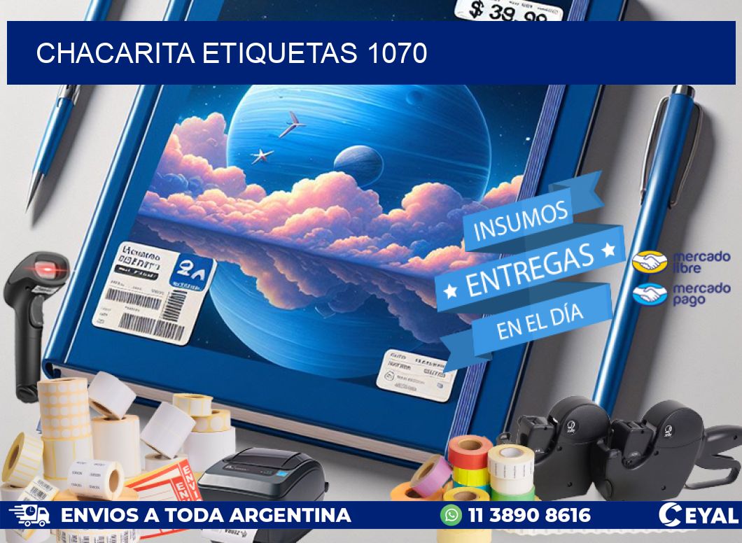 Chacarita etiquetas 1070