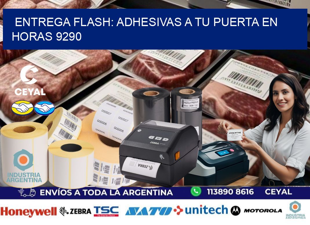 Entrega Flash: Adhesivas A Tu Puerta en Horas 9290