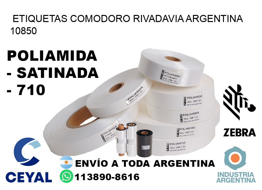 Etiquetas Comodoro Rivadavia Argentina 10850