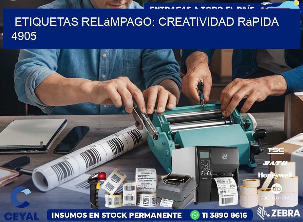 Etiquetas Relámpago: Creatividad Rápida 4905