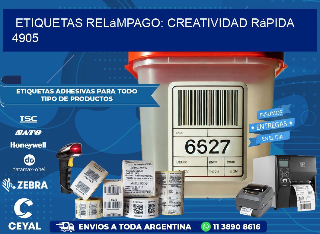 Etiquetas Relámpago: Creatividad Rápida 4905