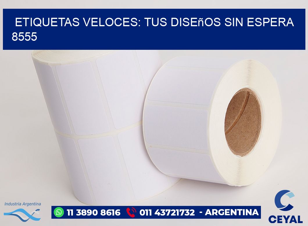 Etiquetas Veloces: Tus Diseños sin Espera 8555