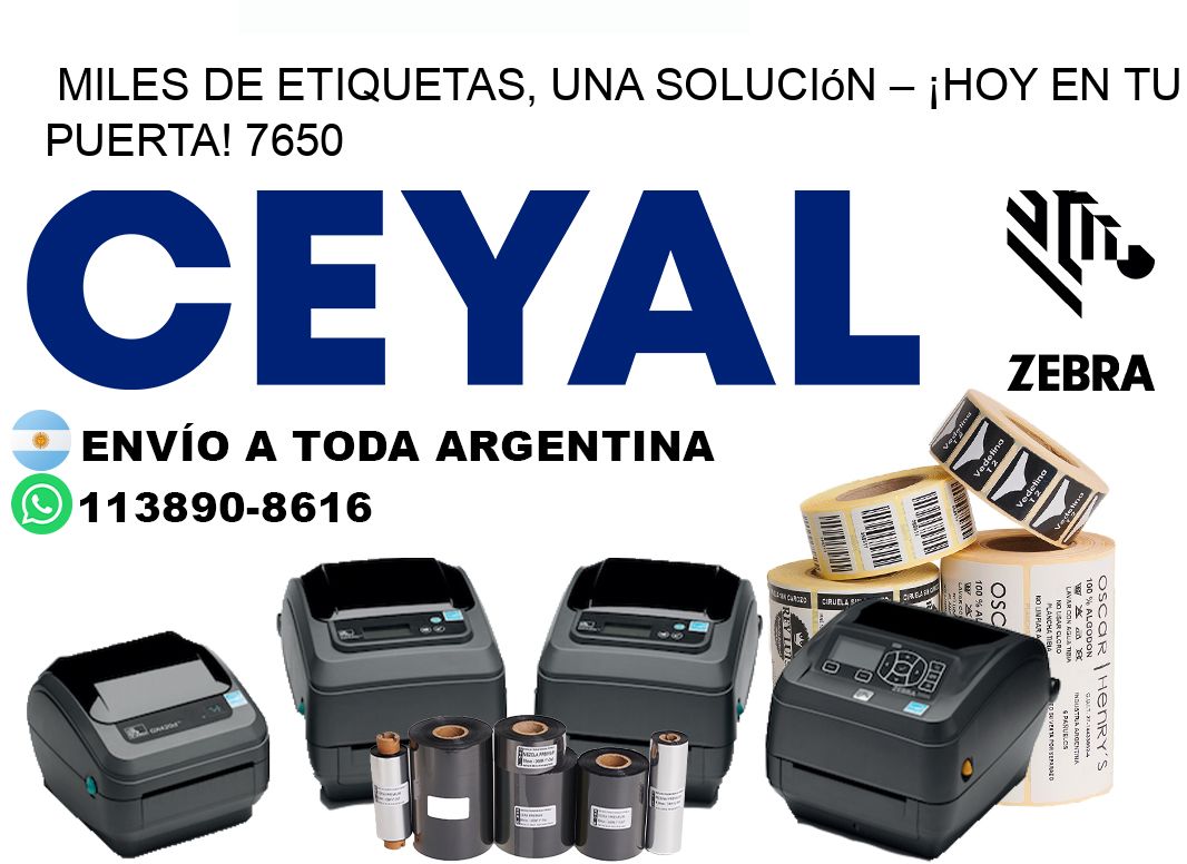 Miles de Etiquetas, Una Solución – ¡Hoy en tu Puerta! 7650