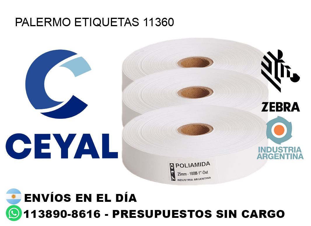 Palermo etiquetas 11360