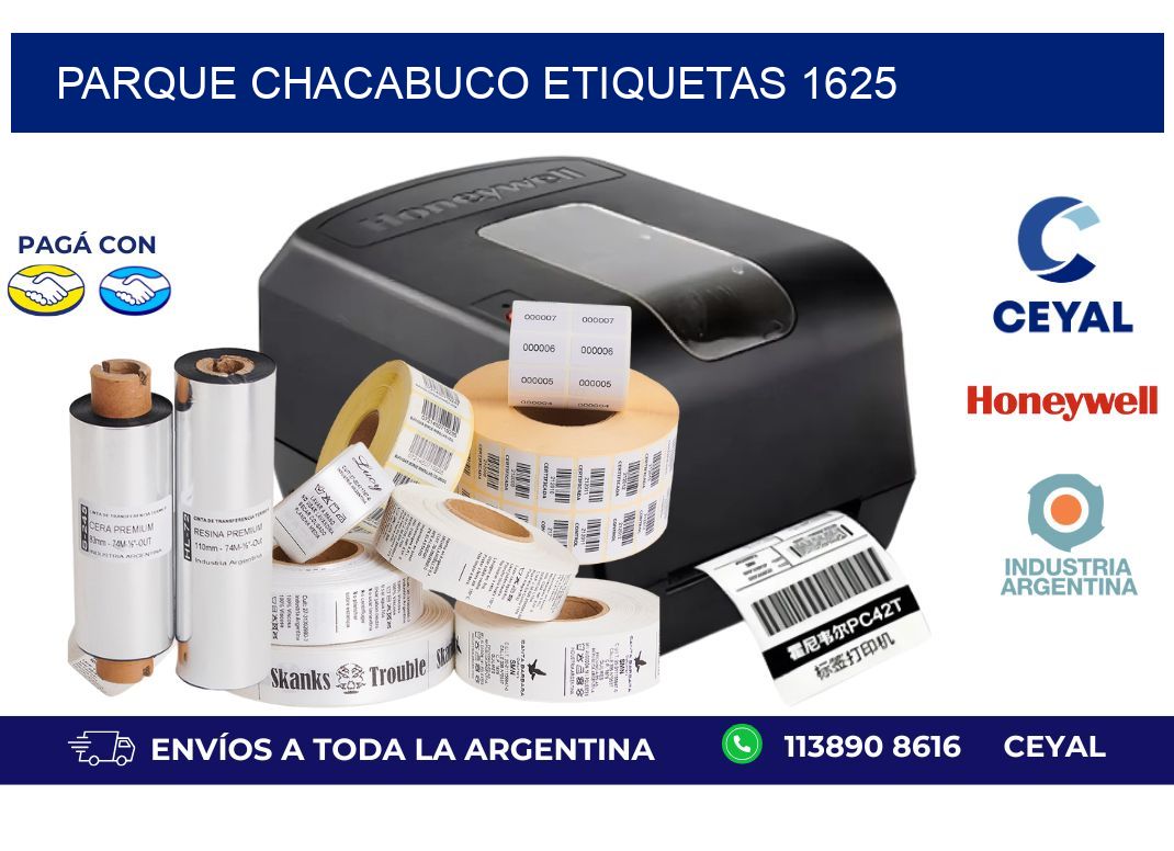 Parque Chacabuco etiquetas 1625