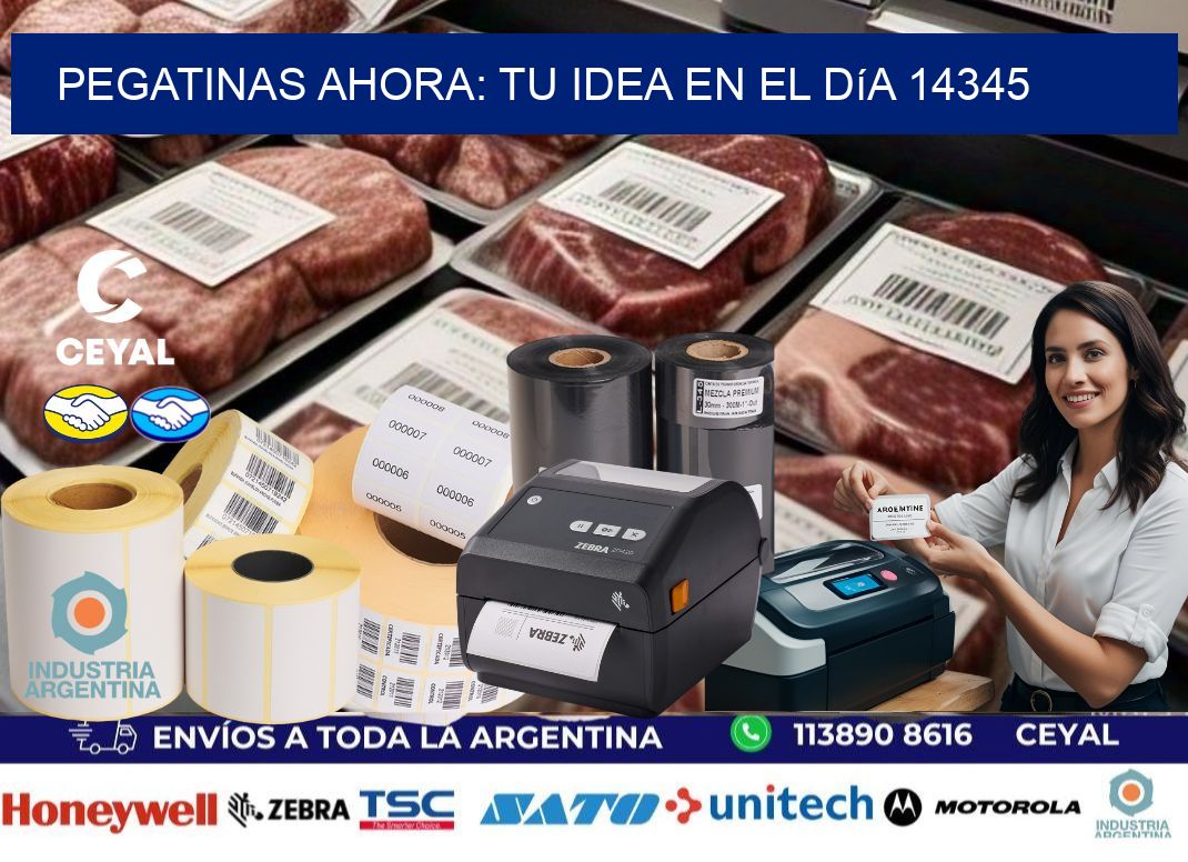 Pegatinas Ahora: Tu Idea en el Día 14345