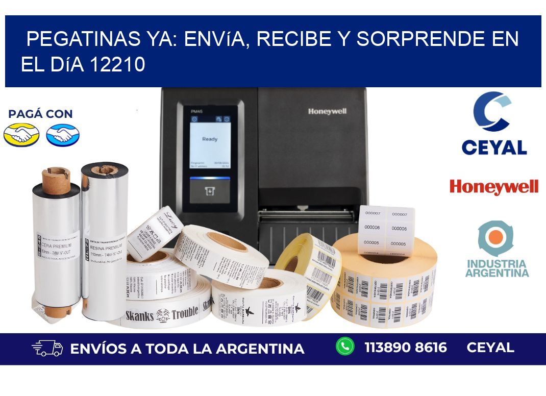Pegatinas Ya: Envía, Recibe y Sorprende en el Día 12210