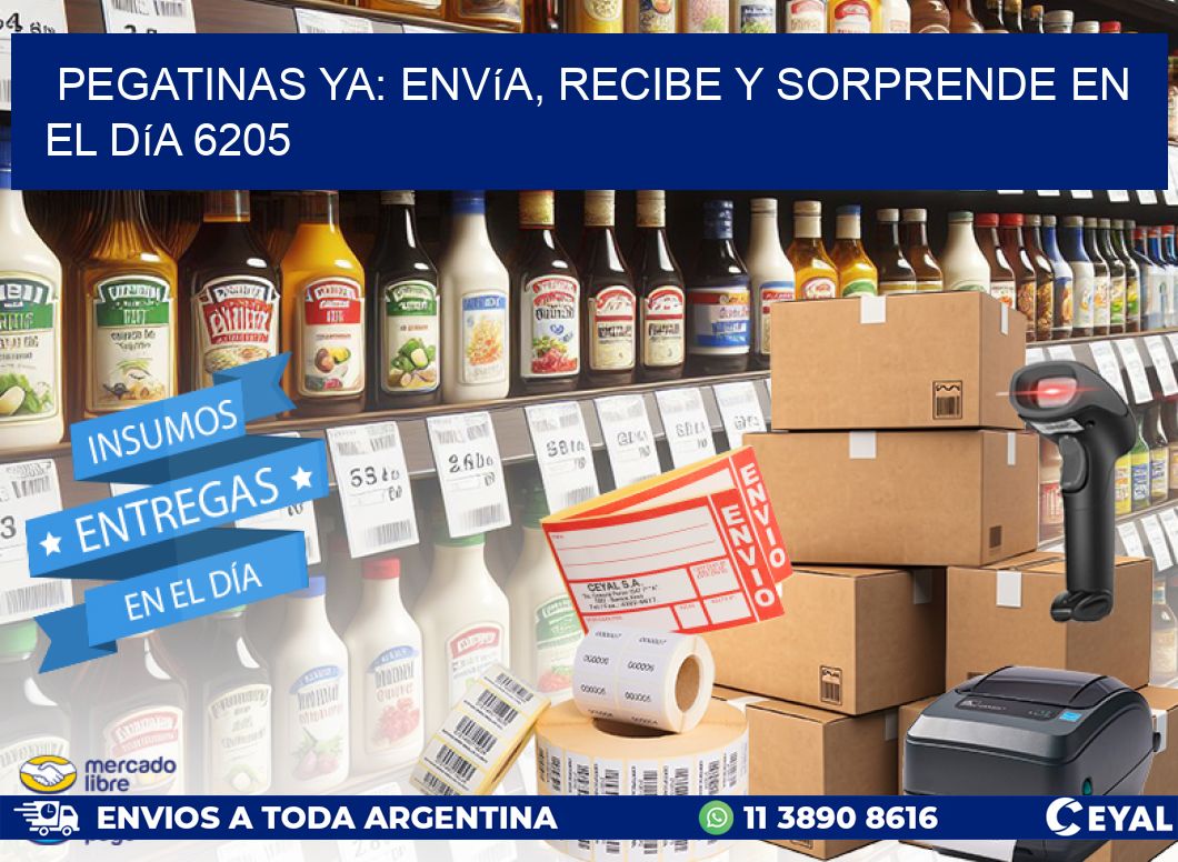Pegatinas Ya: Envía, Recibe y Sorprende en el Día 6205