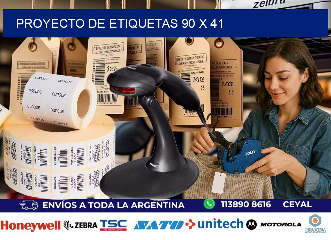 Proyecto de etiquetas 90 x 41