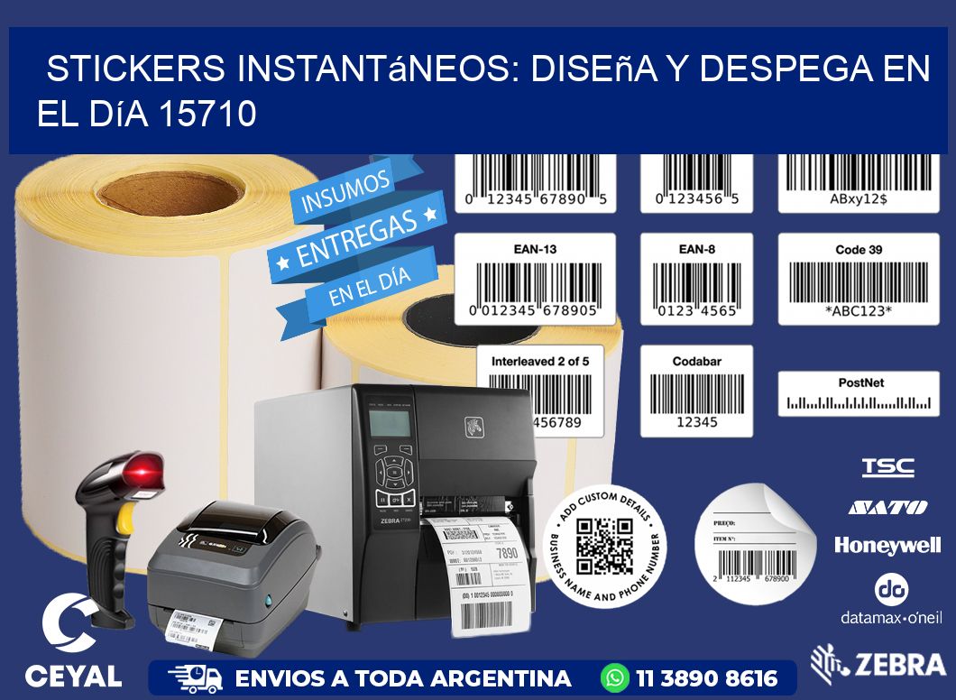 Stickers Instantáneos: Diseña y Despega en el Día 15710