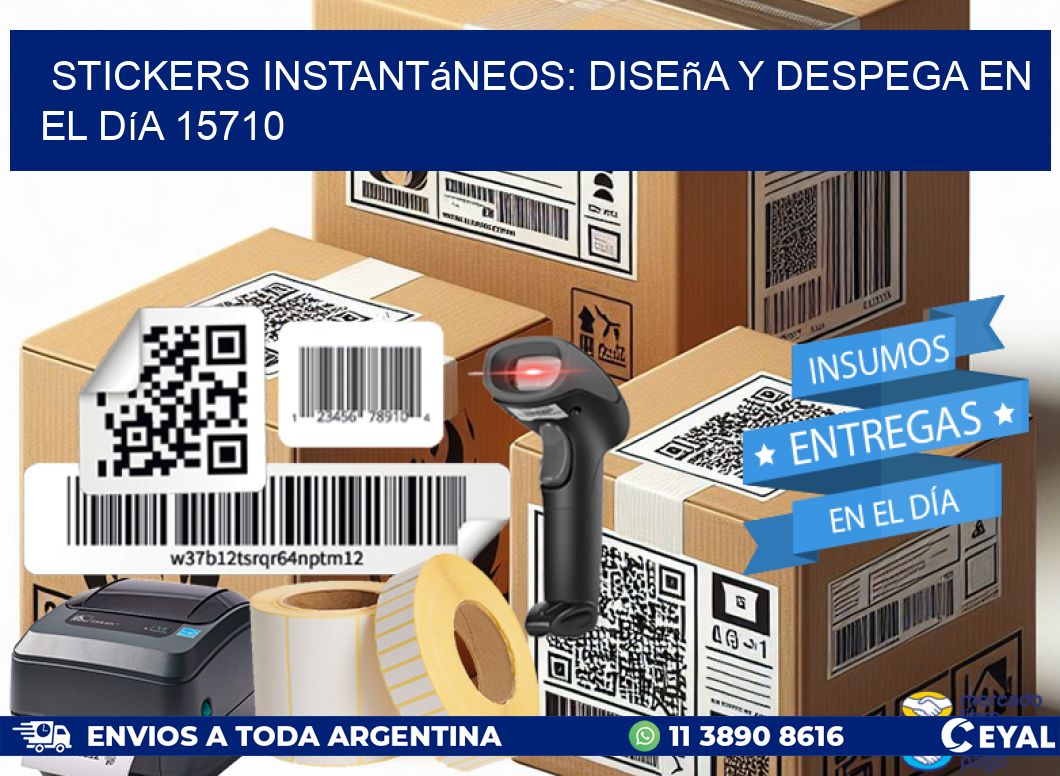 Stickers Instantáneos: Diseña y Despega en el Día 15710