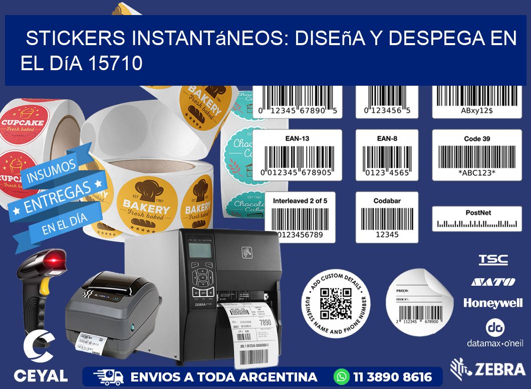 Stickers Instantáneos: Diseña y Despega en el Día 15710