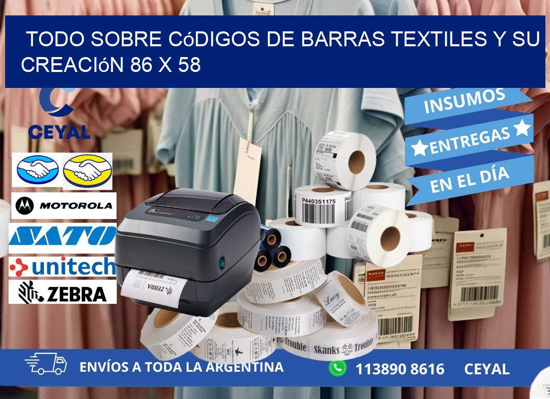 Todo sobre Códigos de Barras Textiles y su Creación 86 x 58