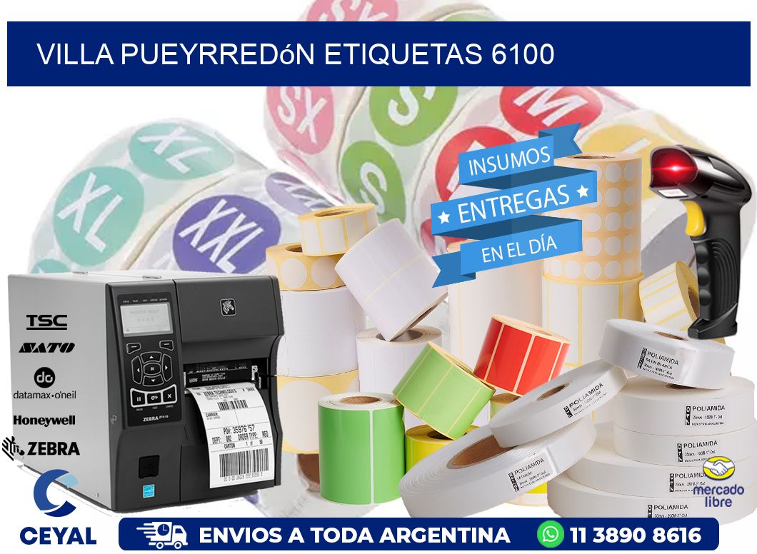 Villa Pueyrredón etiquetas 6100