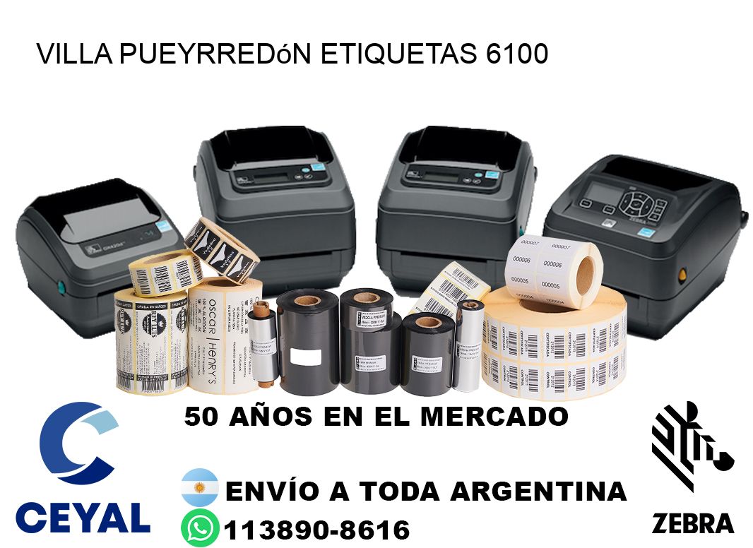 Villa Pueyrredón etiquetas 6100