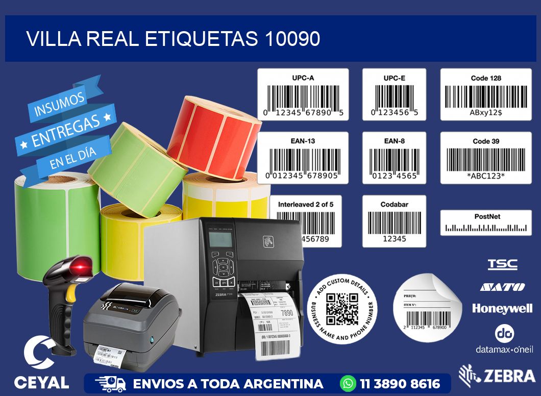 Villa Real etiquetas 10090