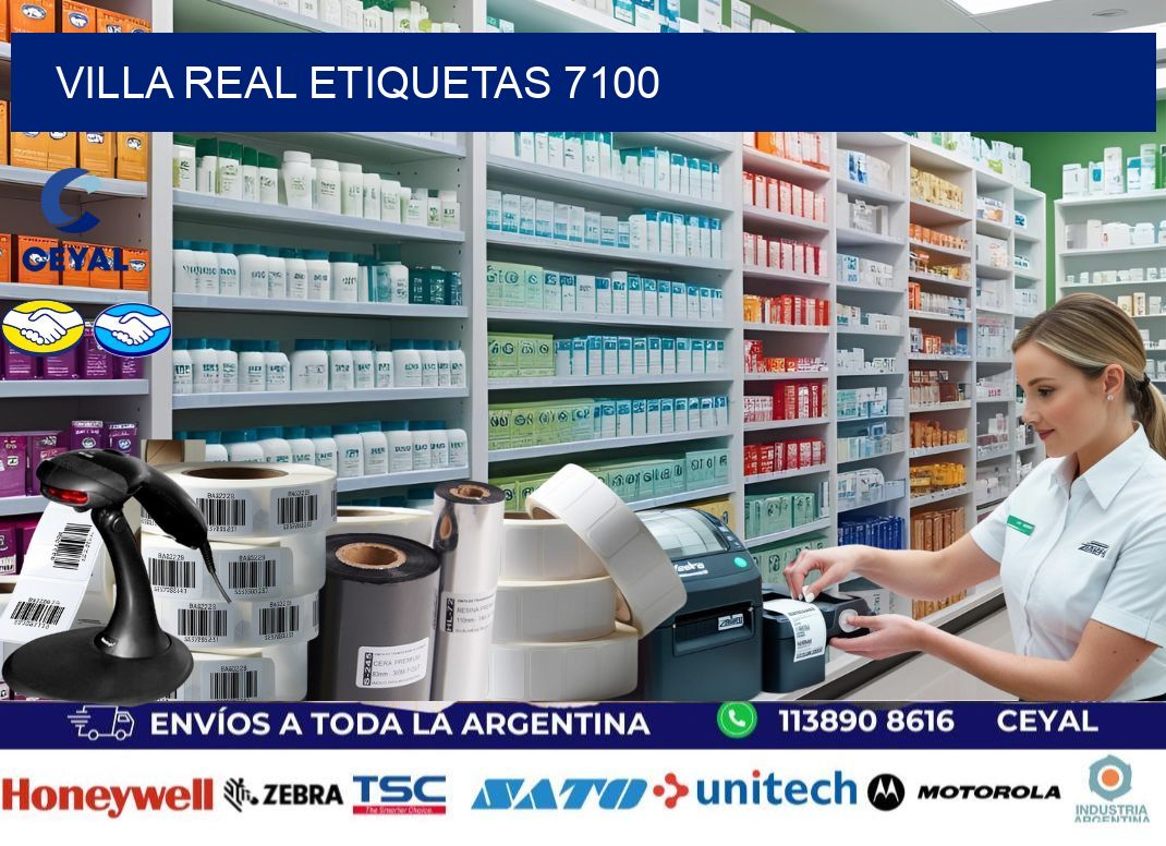 Villa Real etiquetas 7100