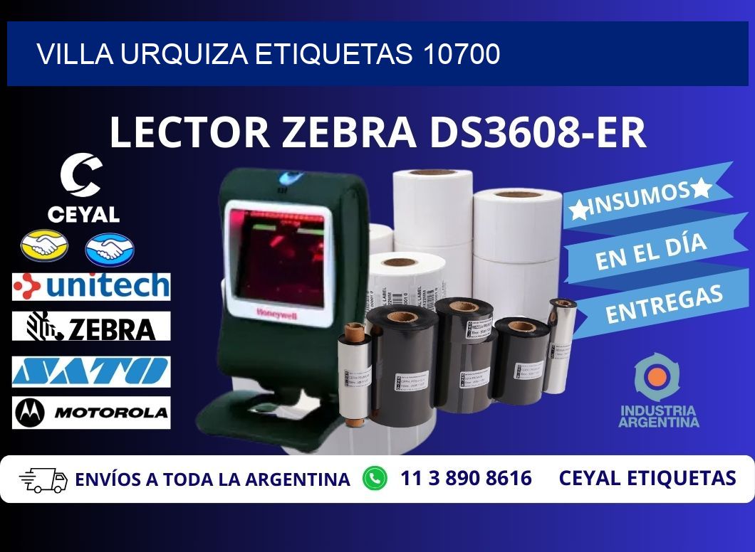 Villa Urquiza etiquetas 10700