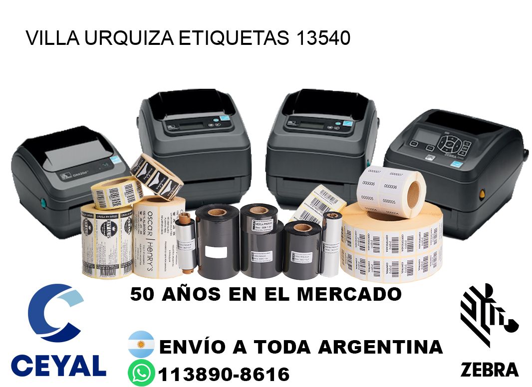 Villa Urquiza etiquetas 13540