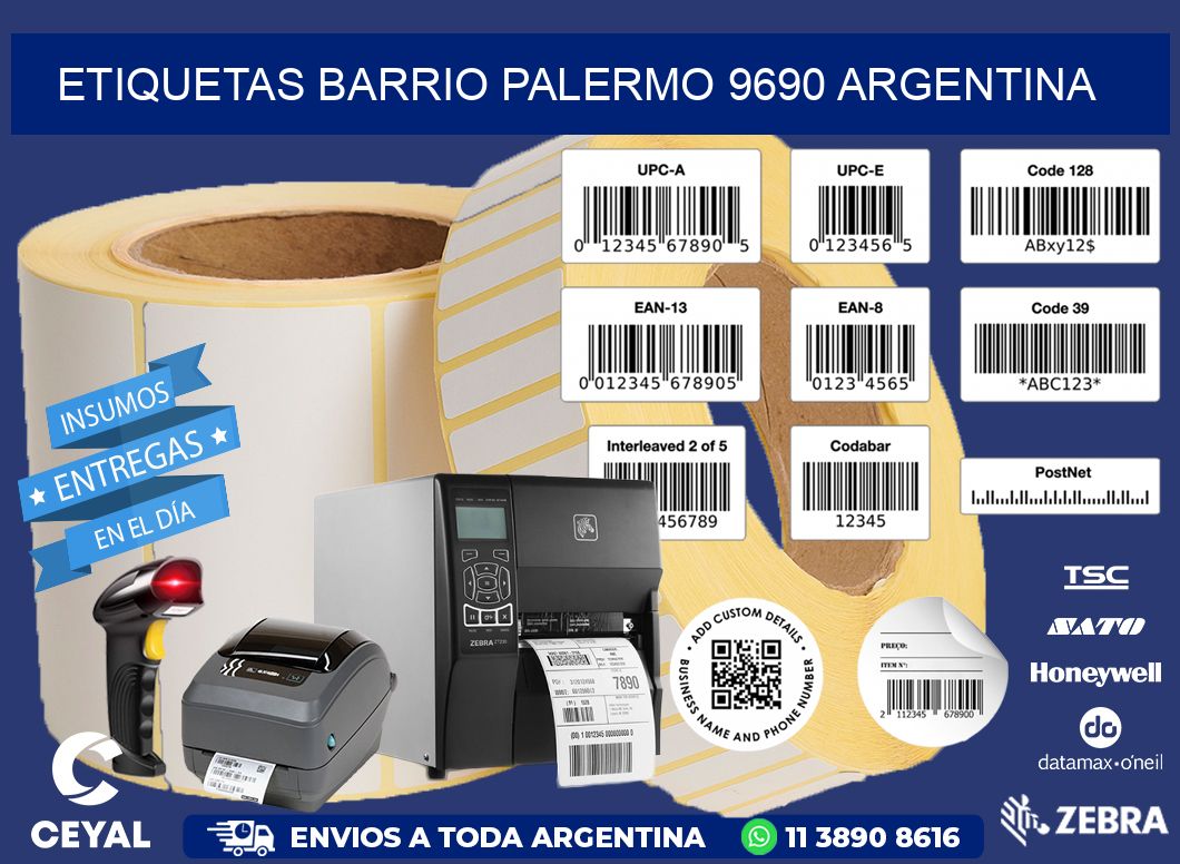 etiquetas barrio palermo 9690 argentina