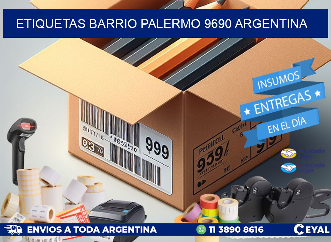etiquetas barrio palermo 9690 argentina