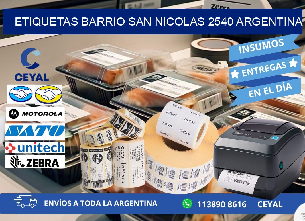 etiquetas barrio san nicolas 2540 argentina