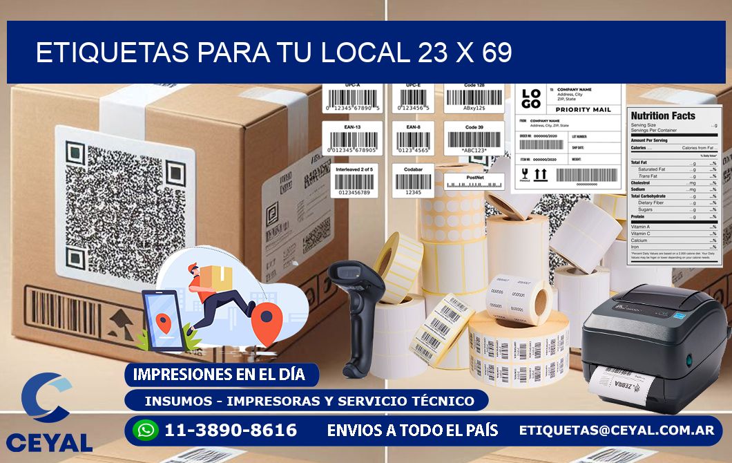 etiquetas para tu local 23 x 69