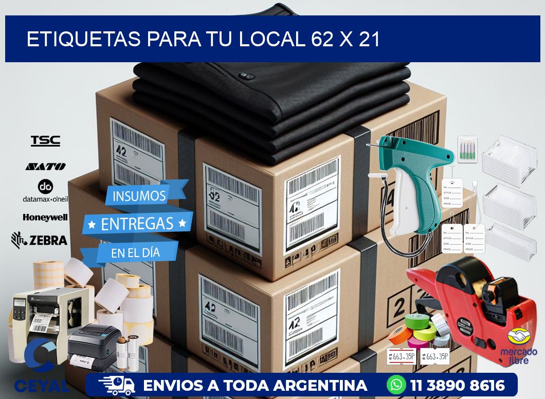 etiquetas para tu local 62 x 21