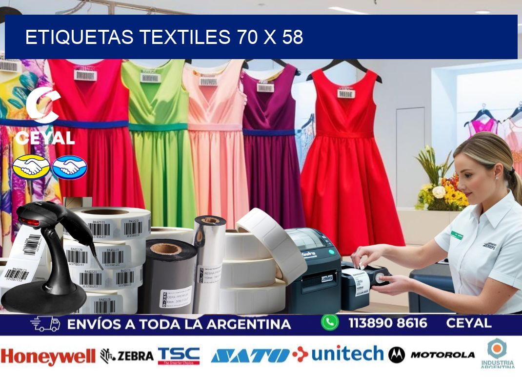 etiquetas textiles 70 x 58