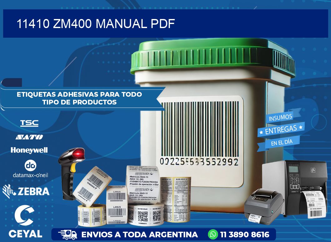11410 ZM400 manual PDF