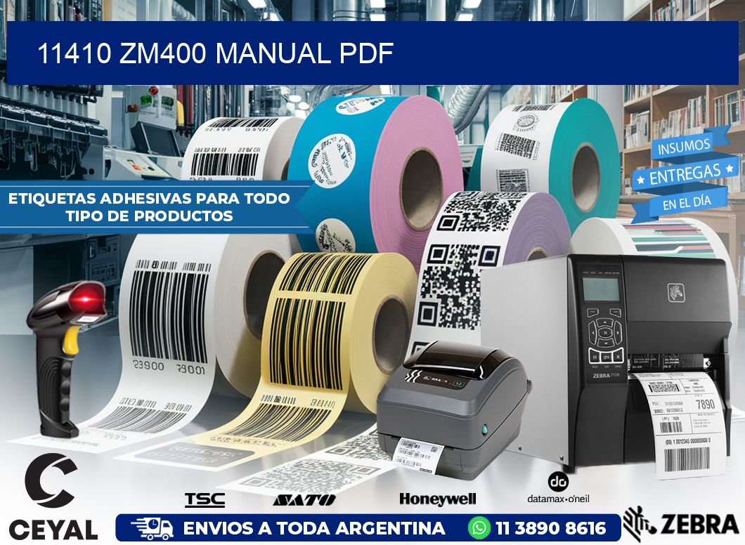 11410 ZM400 manual PDF