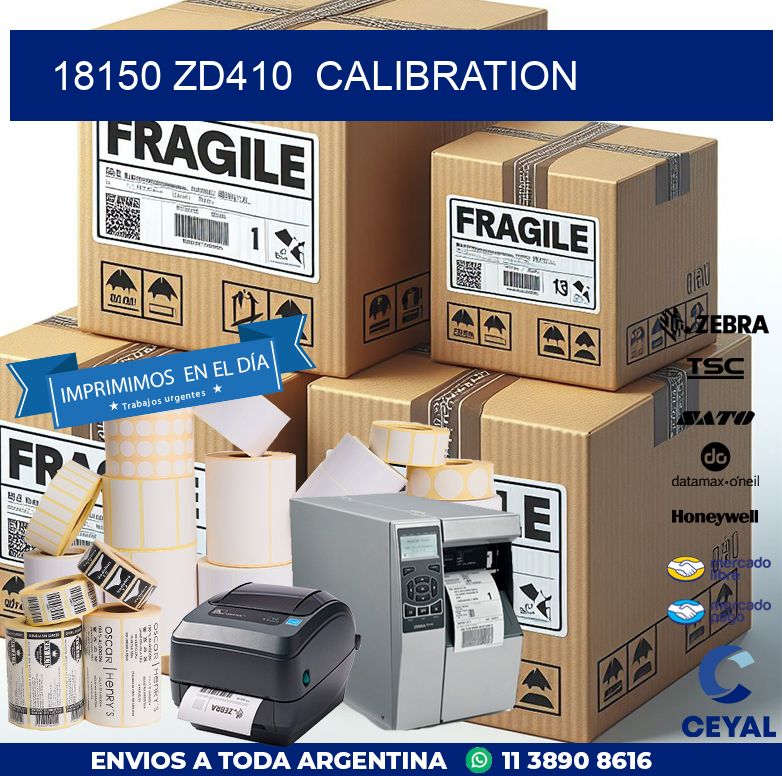 18150 ZD410  Calibration