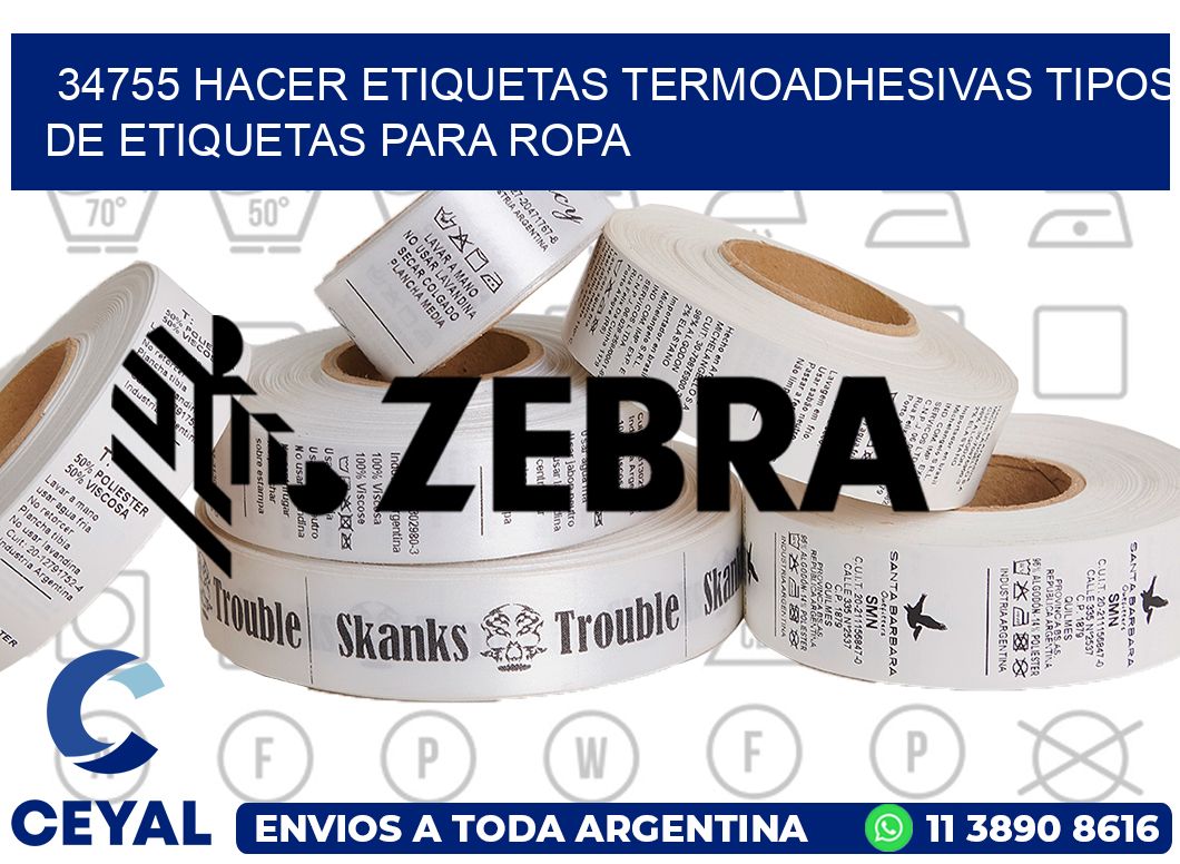 34755 hacer etiquetas termoadhesivas tipos de etiquetas para ropa