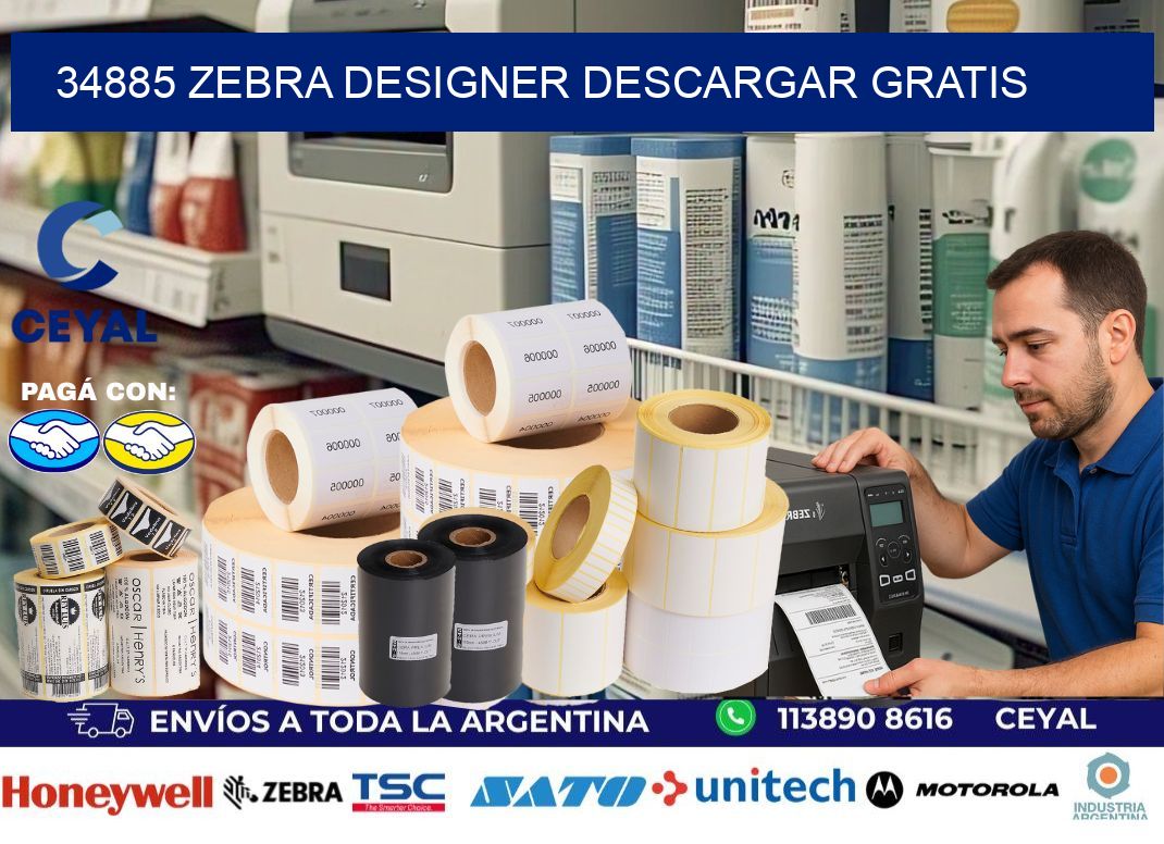 34885 Zebra Designer Descargar gratis