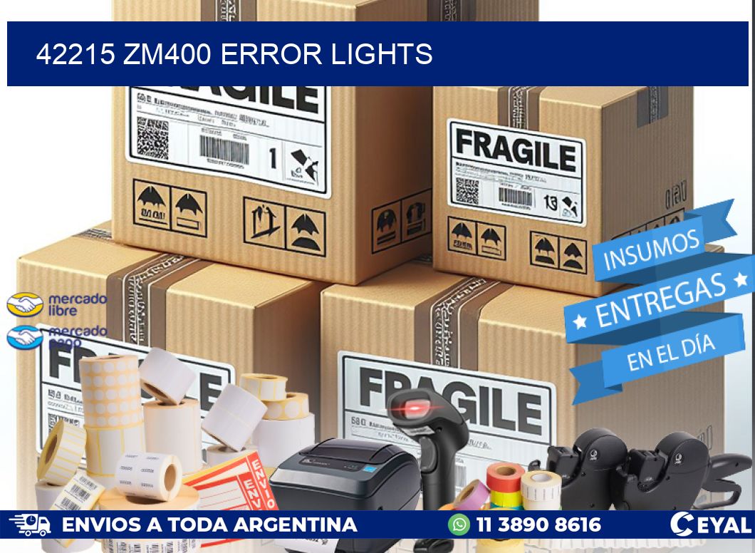 42215 ZM400 error lights