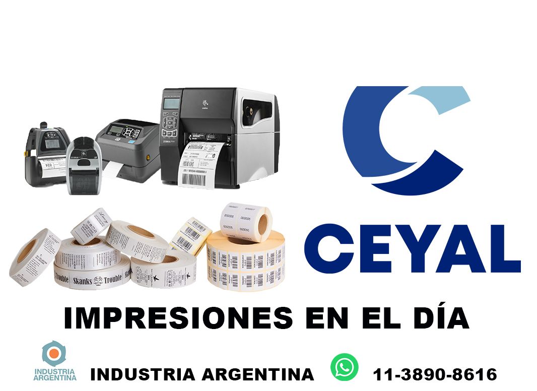 51555 ribbon resina para impresoras termicas