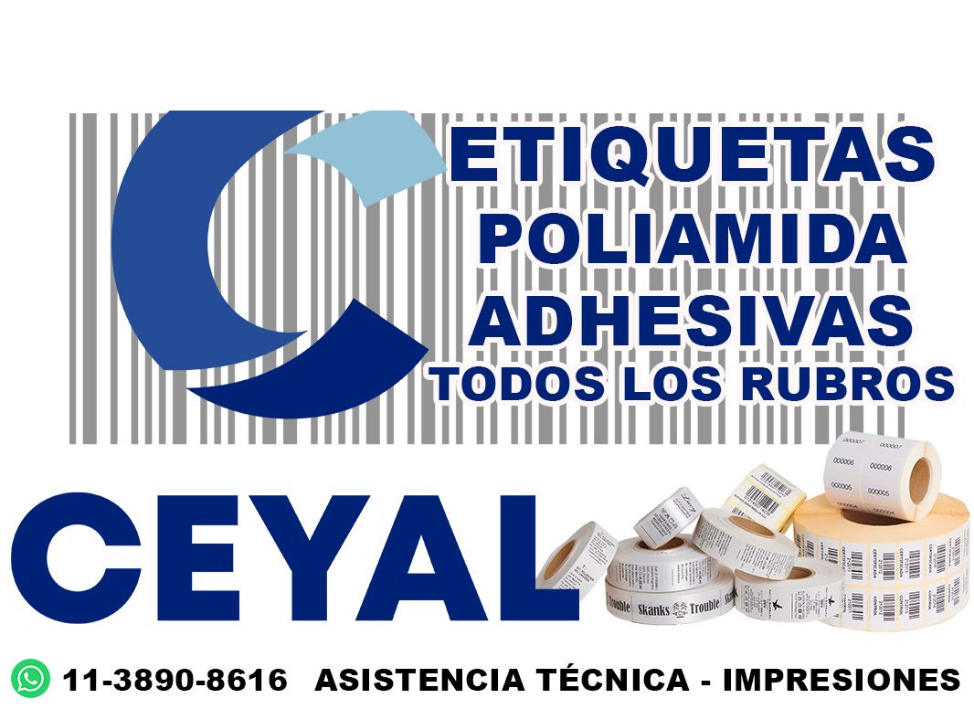 56840 etiqueta de tela zebra